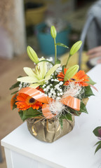 Wedding flower bouquet
