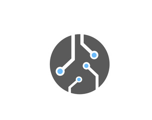 Modern Technology circuit icon 