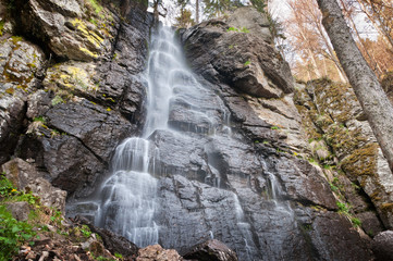 waterfall bystre in  Polana © TomasBelko