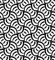 Seamless abstract pattern. Modern geometric vector texture.