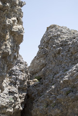 Fototapeta na wymiar Crimean mountains. Karaul-Oba