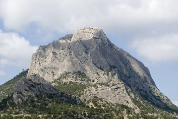 Crimean mountains. Karaul-Oba