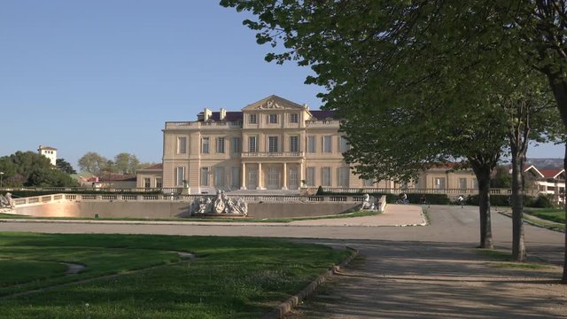 The Borely Castle in Marseilles