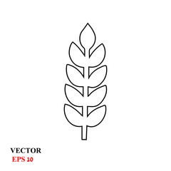 grain icon. vector illustration
