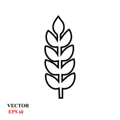 grain icon. vector illustration