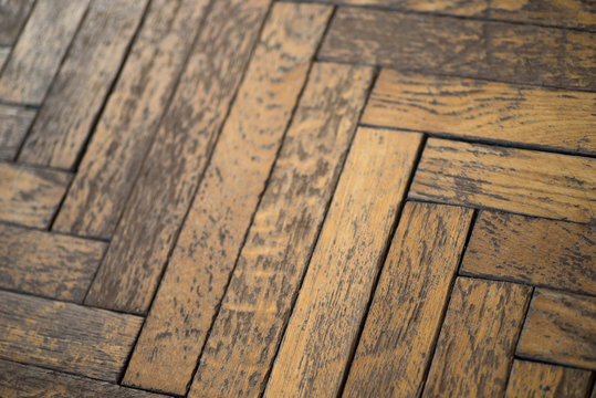 old weathered dirty wooden floor