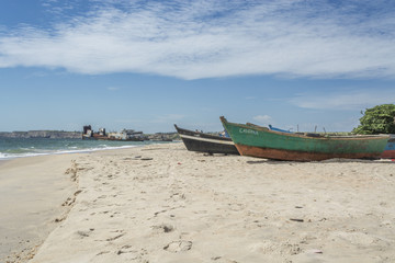 old fishermen boats