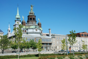 Obraz premium Notre Dame De Bon-Secours Chapel in Montreal, Canada