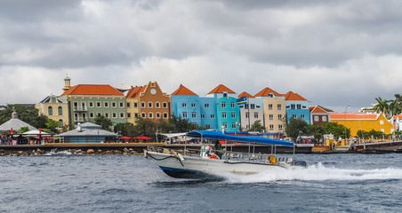 walking around Willemstad  Curacao View