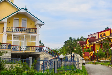 Country cottage village