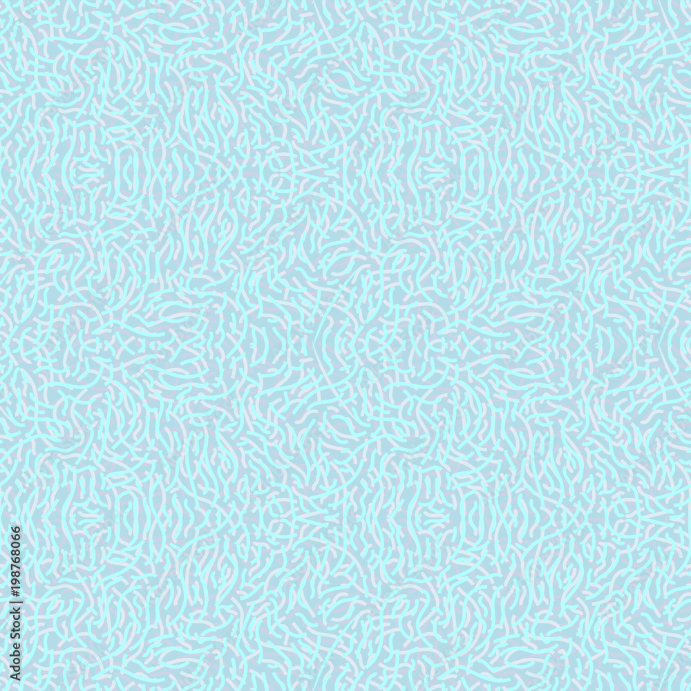 Poster seamless repeating pattern of small wave lines