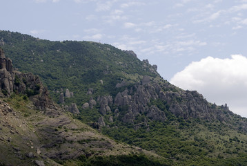 Fototapeta premium Crimea. Mountain Demerdzhi