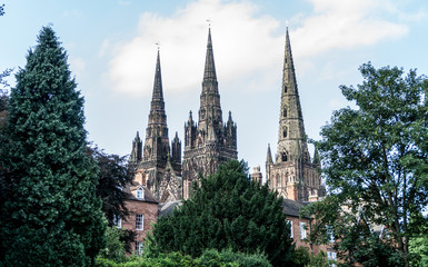 Fototapeta premium Lichfield Cathedral
