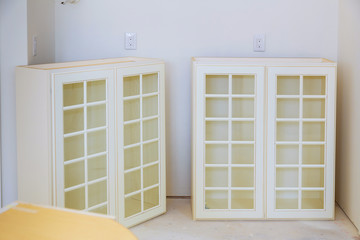 Home Improvement Kitchen Remodel view installed in a new kitchen
