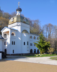 Temple in honor of the icon of Our Lady of the Most Holy Mother Superior of Mount Athos. Sochi,...