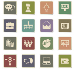 marketing icon set