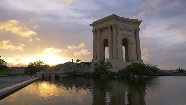 Water Tower at sundown