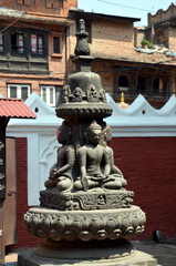 Statue of Buddhas in Lalitpur (Patan), Nepal