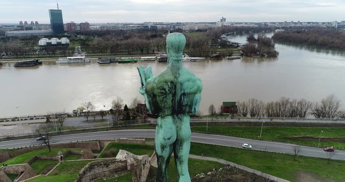 Viktor monument in Belgrade