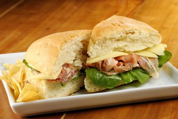 Gusto 24..Chef Goncalo Costa..Panino Parma