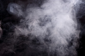 Abstract Smoke Clouds, All Movement Blurred, intention out of focus