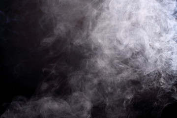 Abstract Smoke Clouds, All Movement Blurred, intention out of focus