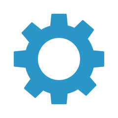 gear machine isolated icon