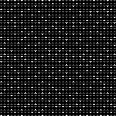 Soft small of dimension triangle patterns on black background mixed size, illustration vector eps10