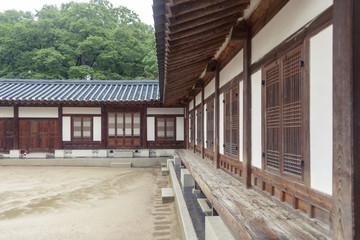 Fototapeta na wymiar Korea traditional house