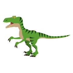 T rex cartoon vector illustration graphic design