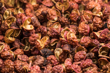 Szechuan Peppercorns Close Up
