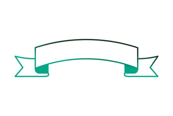 ribbon banner empty decoration ornament