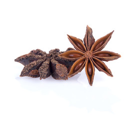 Two Chinese star anise seed