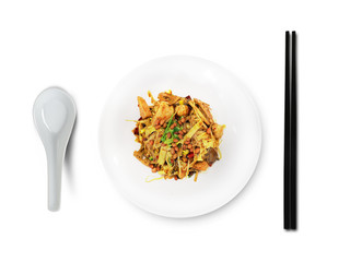 Tasty Asian food series - Sichuan province and Chongqing famous food Spicy and Numbly Hot Pot.