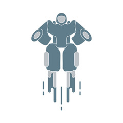 Robot. Toys for children. Robotics, technologies.