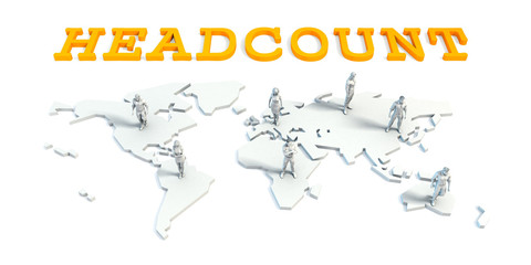  headcount Concept with Business Team