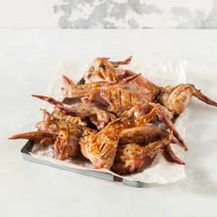 Sticky Grilled Chicken Wings