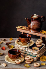 Tea and Cookies, Fall Mood