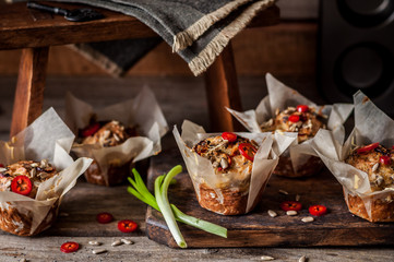 Savoury Potato Muffins