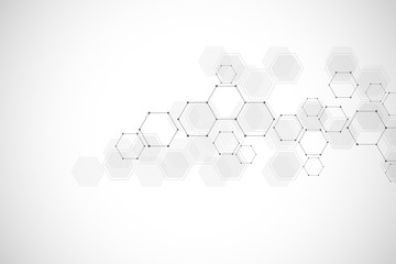 Medical technology or science background. Molecular structure and chemical compounds.