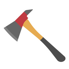 fire ax vector illustration