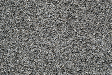 Background - Gray wall of small stone.