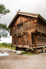 Old wooden house