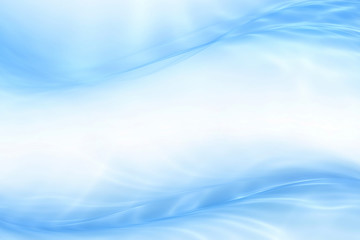 summer blue wave or water frame abstract background