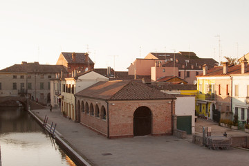 Comacchio Ferrara Emilia Romagna Italia