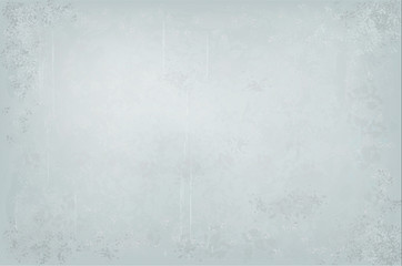 Abstract building wall with worn whitewash coating, vector image