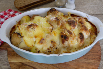 gratin de chou-fleur