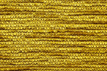 Colourful yellow textile background.