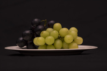 Grapes on a plate