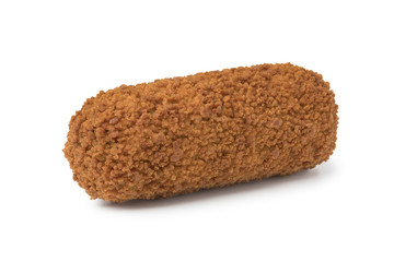  Single deep fried Dutch kroket